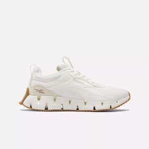 Reebok White and Tan Sneakers